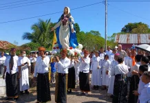 Prosesi Agung Maria Assumpta Nusantara Resmi Dibuka, Awali Festival Golo Koe 2026