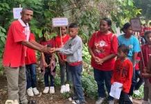 Camping Misioner di Ende, Anak-Anak Tanam Ratusan Bibit Demi Kelestarian Bumi