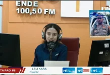 Satlantas Polres Ende Rutin Atur Lalu Lintas di Titik Rawan Kepadatan