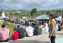 Personel Polres Ngada Gelar Pengamanan Turbo Cup