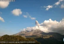 Badan Geologi: Aktivitas Gunung Lewotobi Laki-laki Masih Level III Siaga
