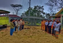 Disambut Adat, Mahasiswa KKN Unika di Rana Gapang Fokus Atasi Stunting dan Literasi