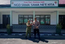 Kapolres Ngada Perkuat Sinergi dengan Kodim 1625