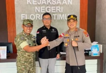 TNI, Polri, dan Kejaksaan Perkuat Sinergi Jaga Kamtibmas Flores Timur