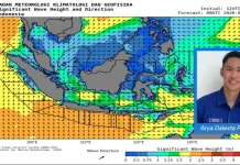 Gelombang Tiga Meter Ancam Perairan Selatan Sumba Hari Ini