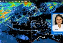 BMKG Prediksi Hujan Ringan Landa Sejumlah Wilayah NTT Hari Ini