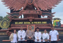 Bawaslu Lakukan Konsoludasi Demokrasi Bersama Polres Ende