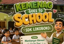 Membangun Harmoni sejak Dini, Siswa SDK Lokoboko Dibekali Moderasi Beragama
