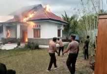 Kantor UPTD BKKBN Kecamatan Boleng Terbakar, Penyebab Masih Diselidiki