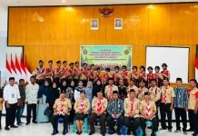 Murid MTsN 2 Lembata Resmi Menyandang Predikat Pramuka Penggalang