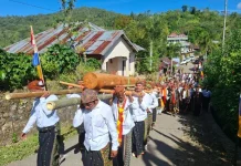 Wabup Fabi Hadiri Ritual Roko Molas Poco Gendang Barang, Ajak Warga Rawat Persatuan