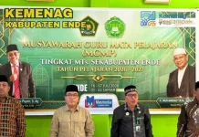 Kemenag Ende Gelar MGMP, 100 Guru MTs Perkuat Profesionalisme