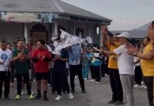 Jalan Sehat Dies Natalis Uniflor Satukan Pemerintah, Alumni dan Masyarakat