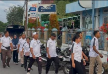Pegawai Lapas Ende Meriahkan Jalan Sehat Dies Natalis Ke-46 Universitas Flores