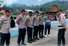 Polres Ngada Kerahkan Personel Amankan Turnamen Turbo Cup IV