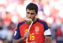 Rodri Antar Spanyol Berjaya, FIFA Ganjar Golden Ball