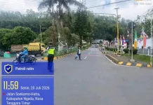 Satlantas Ngada Intensifkan Patroli Lalu Lintas di Kota Bajawa