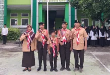 MTsN 1 Ende Lepas Kontingen menuju Jamda dan Jamnas 2026