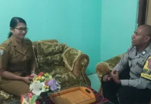 Koordinasi Polisi dan Kelurahan Perkuat Kamtibmas di Roworena