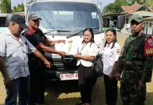 Empat Truk KDKMP Tiba di Sikka, Tunggu Gerai Siap Beroperasi