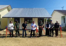 Meruorah dan Kodim 1630 Mabar Resmikan Revitalisasi Ruang Belajar SDN Gorontalo