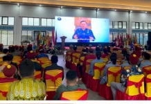 Polres Manggarai Kawal Kongres Nasional PMKRI Berjalan Aman
