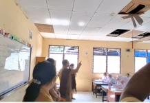 Bupati Ende Minta Perbaikan Ruang Kelas SMP Negeri 1 Ende
