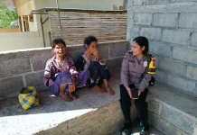Bhabinkamtibmas Jawameze Ajak Warga Beiwali Jaga Kamtibmas