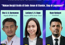 Dari Dapur ke Sekolah, MBG Ende Jaga Makanan Tetap Aman