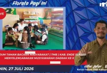 Forum TBM Ende Ajak Warga Budayakan Membaca Bersama