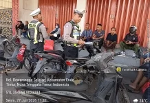 Satlantas Polres Ende Edukasi Pengguna Jalan tentang Keselamatan
