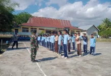 Calon Paskibra Adonara Barat Digembleng Jelang HUT ke-81 RI