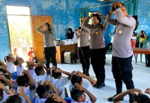 Anak Terdampak Konflik Adonara Timur Ikuti Trauma Healing Polres Flotim