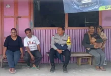 Jaga Kamtibmas, Bhabinkamtibmas Ngadhamana Intensifkan Patroli Dialogis