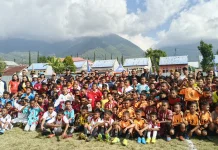Open Turnamen Cup I Bandara Frans Sales Lega Ruteng Diikuti 28 Sekolah