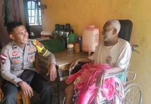 Bhabinkamtibmas Tarawali Intensifkan Patroli Jaga Kamtibmas