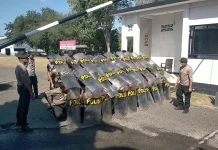 Sat Samapta Polres Ende Matangkan Kemampuan Dalmas jelang Lomba di Polda NTT