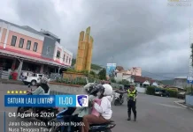 Satlantas Polres Ngada Tingkatkan Patroli Demi Kamseltibcarlantas