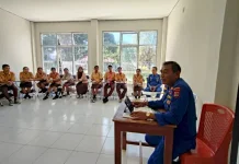 Satpolairud Manggarai Latih Siswa SMK Mutiara Bangsa Diving dan Snorkeling