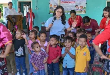 Bunda PAUD Resmikan Tunas Bangsa di Desa Bura Bekor