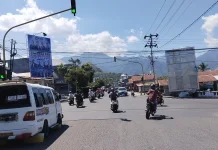 Pengendara Ende Masih Nekat Terobos Lampu Merah