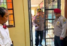Kapolres Flores Timur Sidak Ruang Tahanan, Pastikan Keamanan Terjaga