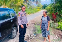 Bhabinkamtibmas Keligejo Sambangi Warga