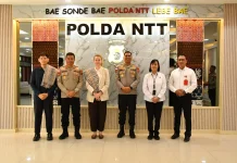 Polda NTT Perkuat Hubungan Bilateral dengan Konsul Inggris di Kupang