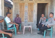Polsek Maurole Sambangi Warga Detuwane, Perkuat Kamtibmas Desa