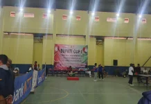 Wabup Manggarai Buka Turnamen Tenis Meja Sambut HUT RI ke-81