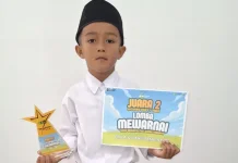 Siswa MIN 1 Ende Usia 5 Tahun Raih Juara Mewarnai