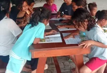 Taman Baca dan PKBM PILAR Hadirkan Kegiatan Literasi di Festival Komodo Riung