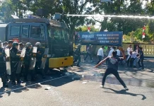 Uji Kesiapsiagaan, Kapolres Mabar Pimpin Simulasi Penanganan Unjuk Rasa