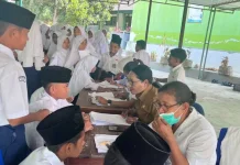MTsN 1 Ende Gelar Skrining Kesehatan Murid, Cegah Anemia Remaja